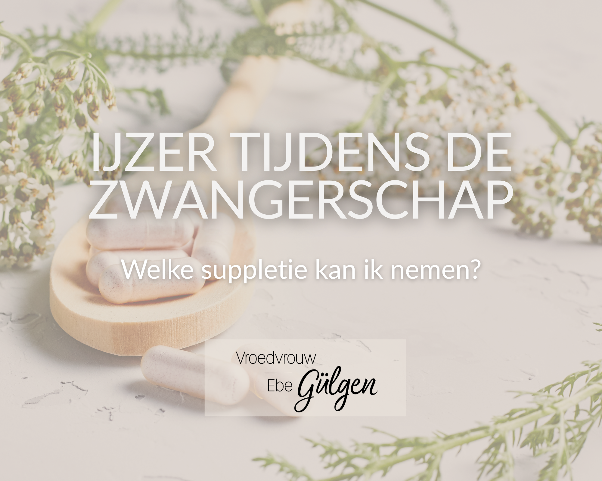 Welke ijzersuppletie tijdens zwangerschap?